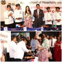 Global Fashion Week Noida 2024 Hosts Vibrant Food Festival at AAFT School of Hospitality and Tourism