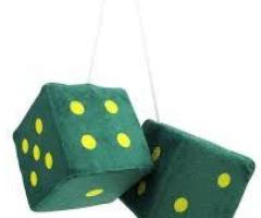 Shop HIgh Quality Custom Fuzzy Dice From PapaChina